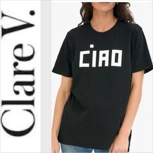 Claire V Ciao tee black XXL